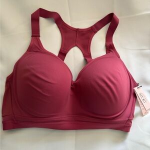 Incredible max Victorias secret VSX high support molded sports bra rose pink NWT